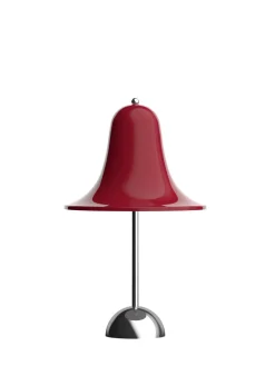 Lampe en métal rouge cerise 18cm Pantop - verpan