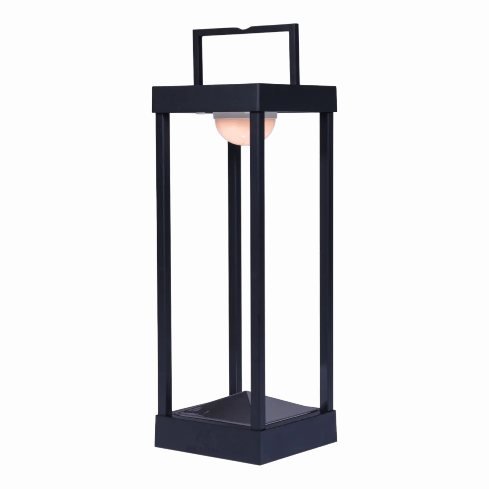 Lampe lanterne 50 cm charbon La Lampe Parc - Maiori