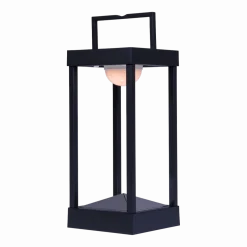 Lampe lanterne 40 cm charbon La Lampe Parc - Maiori