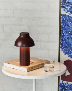 Lampe nomade bordeaux 22 x 14 cm PC Portable - HAY