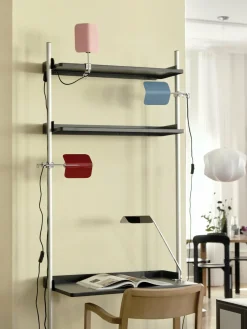 Lampe à pince vert émeraude Apex - HAY