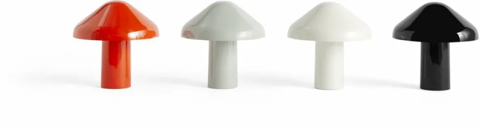 Lampe portable blanc crème 23x23cm Pao - HAY