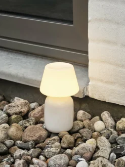 Lampe portable blanche Apollo - HAY