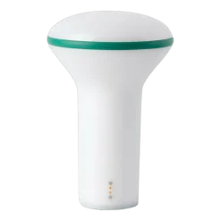Lampe portable blanc opal et vert foncé Buddy - Faro Barcelona