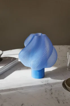 Lampe portable blueberry sorbet 23 cm Soft serve - Crème Atelier