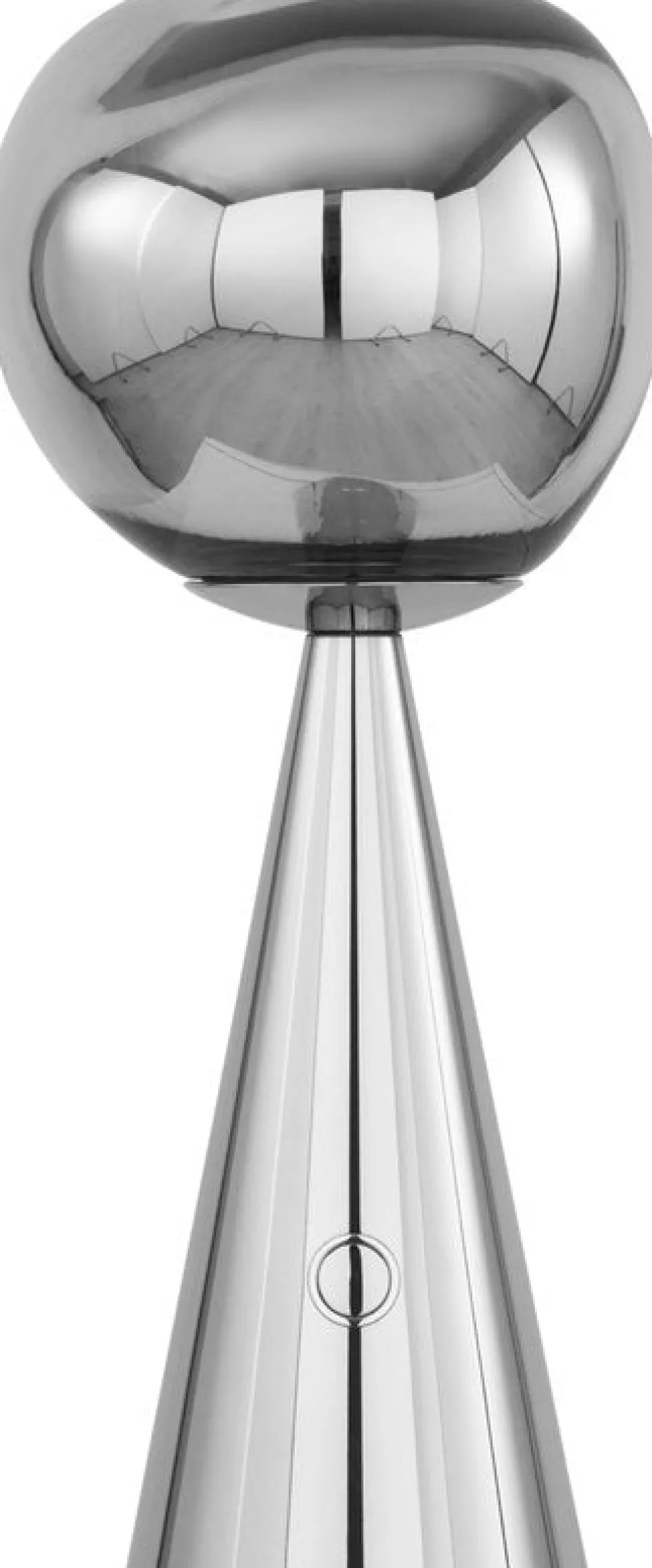 Lampe portable en abs argenté 28cm Melt - Tom Dixon