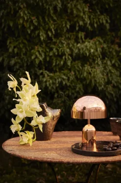Lampe portable en abs cuivré 28cm Bell - Tom Dixon