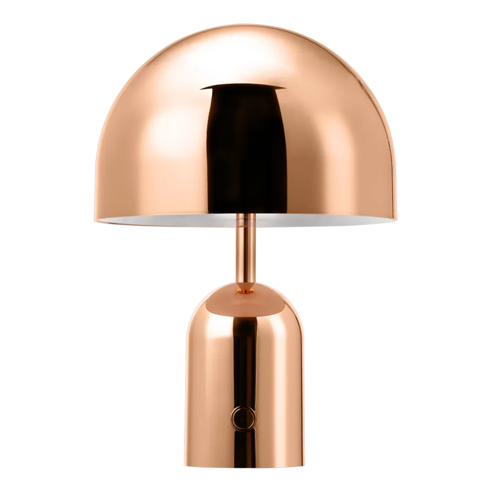 Lampe portable en abs cuivré 28cm Bell - Tom Dixon