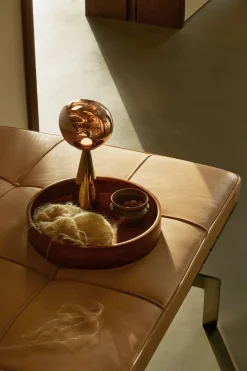 Lampe portable en abs cuivré 28cm Melt - Tom Dixon