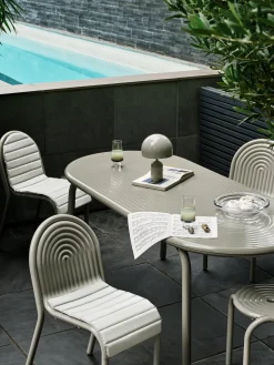 Lampe portable en abs gris 28cm Bell - Tom Dixon