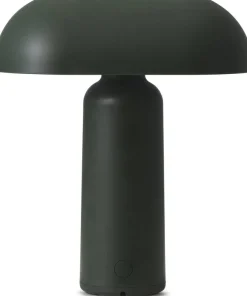 Lampe portable en acrylique vert foncé Porta - Normann Copenhagen