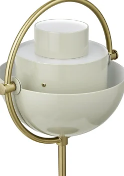 Lampe portable en laiton doré et métal gris pastel Multi-Lite - Gubi
