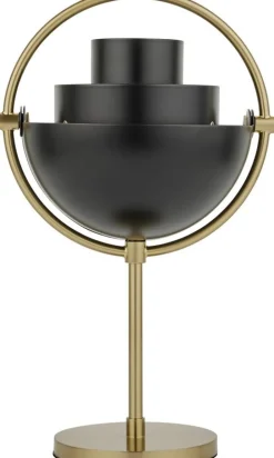 Lampe portable en laiton doré et métal noir Multi-Lite - Gubi
