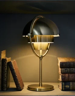 Lampe portable en laiton doré Multi-Lite - Gubi