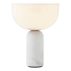 Lampe portable en marbre blanc 24 cm Kizu - New Works
