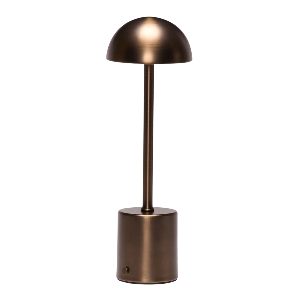 Lampe portable en métal laiton bruni Taten - Hübsch