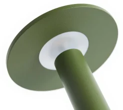 Lampe portable en métal vert olive 220cm Host - Hay
