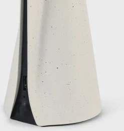 Lampe portable en pierre blanche 8x19 cm Mantle - Tala