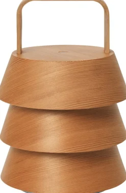 Lampe portable en sapin naturel Luver - Ferm Living