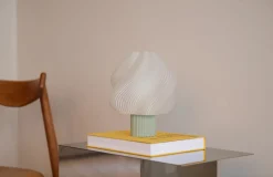 Lampe portable matcha 23 cm Soft serve - Crème Atelier