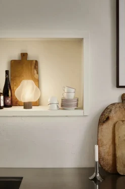 Lampe portable mocha 23 cm Soft serve - Crème Atelier