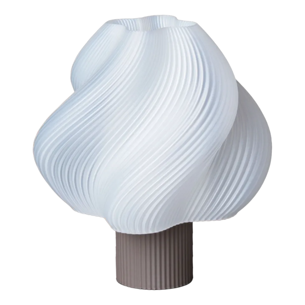 Lampe portable mocha 23 cm Soft serve - Crème Atelier