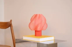 Lampe portable peach sorbet 23 cm Soft serve - Crème Atelier