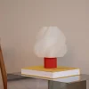 Lampe portable rhubarb 23 cm Soft serve - Crème Atelier