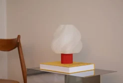 Lampe portable rhubarb 23 cm Soft serve - Crème Atelier