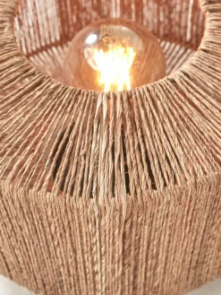 Lampe à poser en bambou naturel avec abat-jour naturel 30x40 cm Iguazu - Good & Mojo