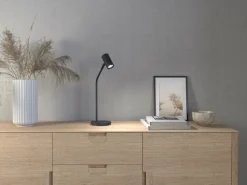 Lampe à poser noire Tyson - Belid