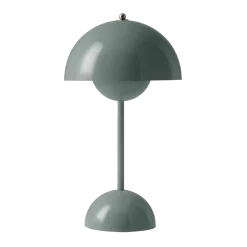Lampe à poser sans fil bleu Stone VP9 Flowerpot - &tradition