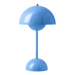 Lampe à poser sans fil swim blue Flowerpot VP9 - &tradition