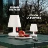 Lampe sans fil blanche 16x25cm Edison The Petit - Fatboy