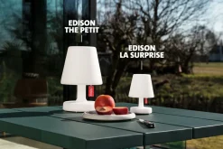 Lampe sans fil blanche 16x25cm Edison The Petit - Fatboy