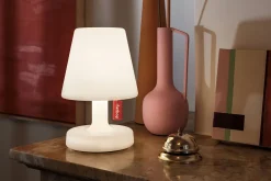 Lampe sans fil blanche 16x25cm Edison The Petit - Fatboy