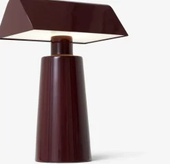 Lampe sans fil Dark Burgudy Caret MF1 - &tradition