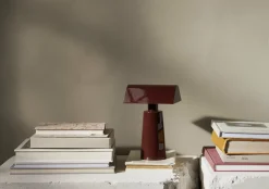 Lampe sans fil Dark Burgudy Caret MF1 - &tradition
