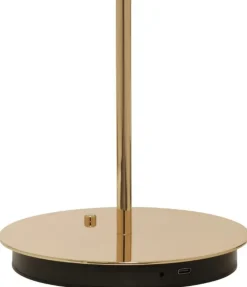 Lampe sans fil doré chromé Asteria Move - UMAGE