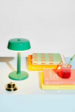 Lampe sans fil en acier vert jungle 30 x 18 cm Bellboy- Fatboy