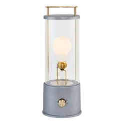 Lampe sans fil en aluminium brut 13,5 x 12,5 cm The Muse - Tala