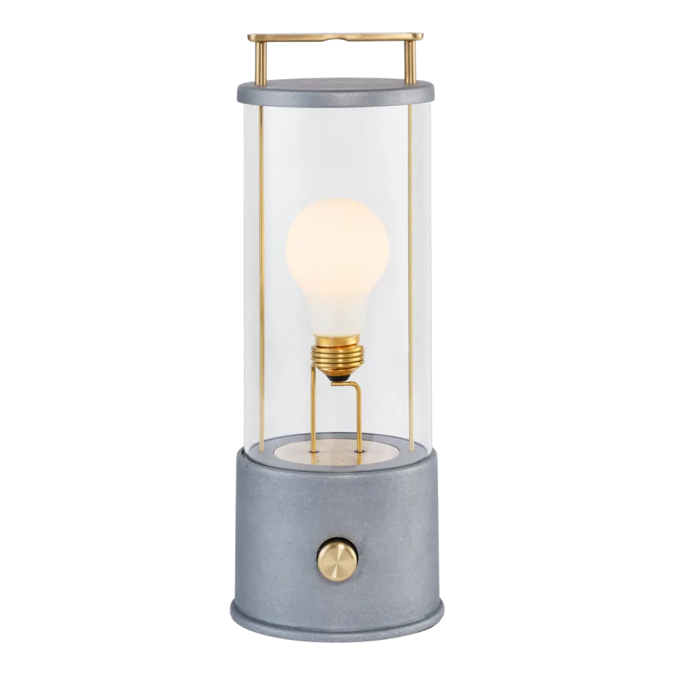 Lampe sans fil en aluminium brut 13,5 x 12,5 cm The Muse - Tala