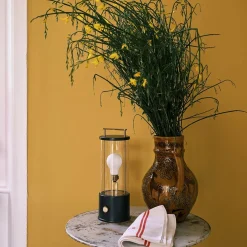 Lampe sans fil en aluminium noir Camail 13,5 x 12,5 cm The Muse x Farrow & Ball - Tala