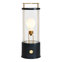 Lampe sans fil en aluminium noir Camail 13,5 x 12,5 cm The Muse x Farrow & Ball - Tala