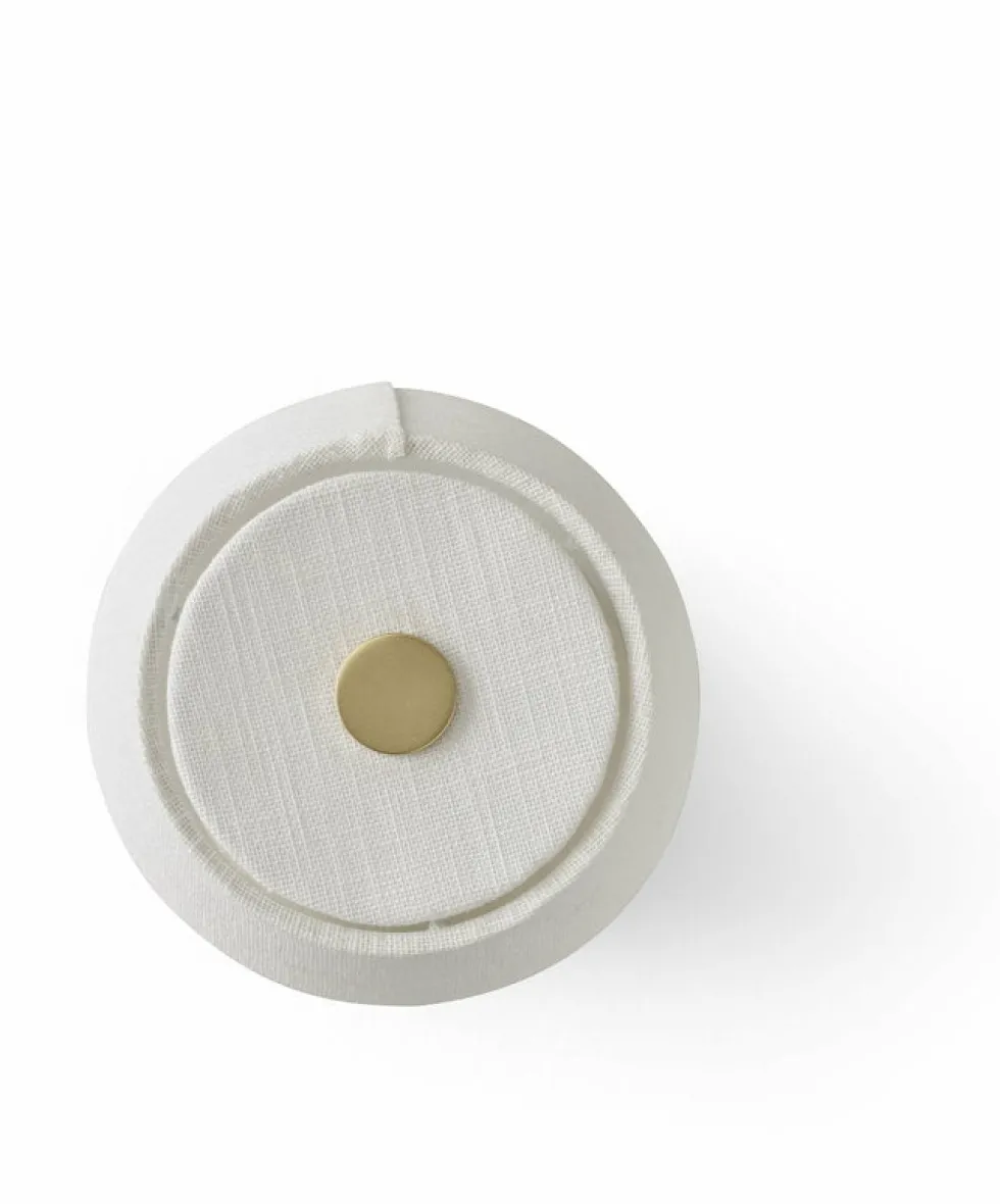 Lampe sans fil en céramique crème 18 x 36 cm Torso - Audo