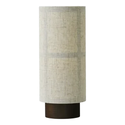 Lampe sans fil en lin naturel 23,5cm Hashira - Audo