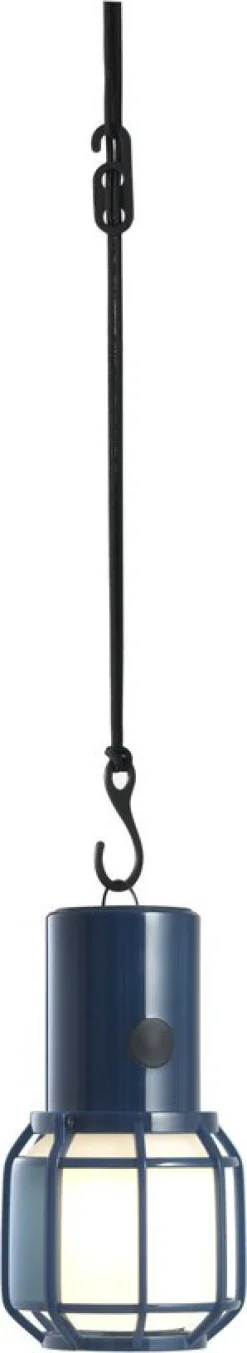 Lampe sans fil en polycarbonate bleu Chispa - Marset