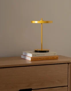 Lampe sans fil jaune sunflower Asteria Move - UMAGE