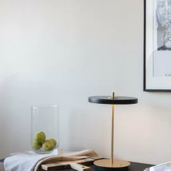 Lampe sans fil noire Asteria Move - UMAGE