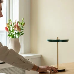 Lampe sans fil verte Asteria Move - UMAGE